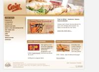 Website von Bäckerei Geier