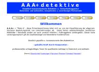 A a a & Detektive Detektei- U Sicherheitsunternehmen Josef F. Gappmayr