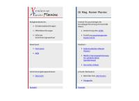 Versicherungsagentur - Planinc Otto