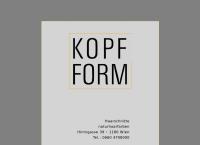 Website von Kopfform Stephan Hajos