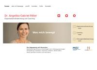 Website von Gabriel-Ritter Angelika Dr OrganisationsEntwicklung u Coaching