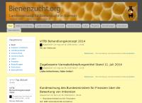 Website von Landesverband für Bienenzucht in Kärnten