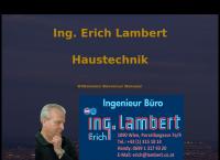 Ing. Erich Lambert