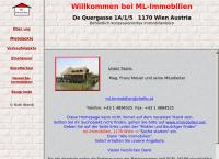 Website von Ml-Immobilien - Mag. Franz Meisel