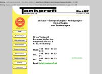 Website von Tankprofi Kofler Bernhard Ing