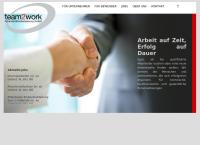 Website von team2work Arbeitskräfteüberlassung GmbH