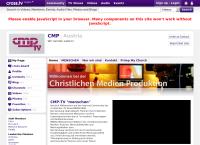 Website von Verein Crossmedia Förderung Christlicher Medien