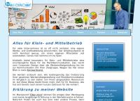 Website von Blueballs - Jürgen Steiner Werbeagentur