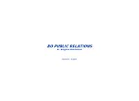 Website von Bo Public Relations Fachübersetzungen Dr. Brigitte Oberleitner