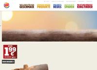 Website von BURGER KING®