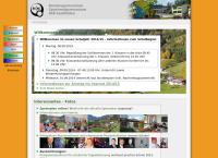 Website von Bundesgymnasium und Sportrealgymnasium Hib Saalfelden