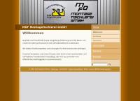 Website von MDF Montage-Tischlerei GmbH