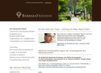 Website von St. Barbara Gottesackerstiftung