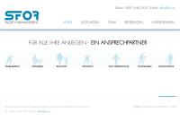Website von SFOR Facility Management GmbH