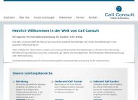 Website von Call Consult Telefon & Marketing Angelika-Maria Fertschnig