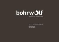 Bohrwolf Tiefenbohrung und Brunnenbau e.U.