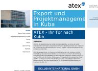 Website von Golub International GmbH