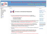 Bsm Brandschutz Sicherheit Management Gmbh.