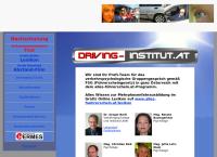 Website von Driving-Institut. At Dr. Gregor Bartl e.U.