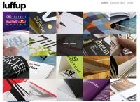 Website von Luff Up Büro für Grafik und Werbung GesmbH