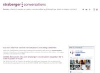 Website von straberger conversations gmbh