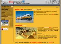Website von Drive Company GmbH