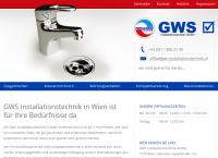 Website von GWS Installationstechnik GmbH