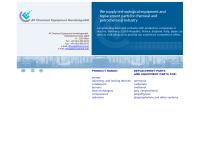 Website von AF Chemical Equipment HandelsgmbH
