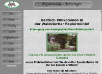 Mörzinger Waldviertler Papiermühle