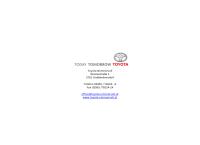 Website von Toyota Nimmervoll