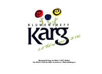 Blumentreff Karg