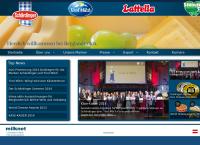 Website von Berglandmilch