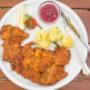 Original Wiener Schnitzel im Restaurant Vötterl in Großgmain Original Wiener Schnitzel im Restaurant Vötterl in Großgmain