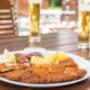 Original Wiener Schnitzel im Restaurant Vötterl in Großgmain Original Wiener Schnitzel im Restaurant Vötterl in Großgmain