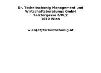 Tscheitschonig Dr Management- U Wirtschaftsberatungsgesmbh