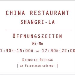 China-Restaurant Shangri-La