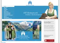Website von Oö Heimatwerk Trachten, Tradition & Brauchtum GmbH