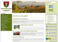 Website von Marktgemeindeamt Haugsdorf