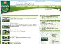 Website von Gemeindeamt Überackern