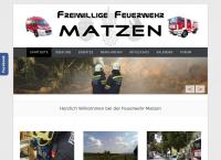 Website von Freiwillige Feuerwehr Matzen