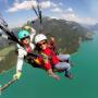 Tandemflug über dem Wolfgangsee
