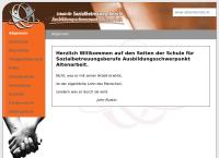 Fachschule f Altendienste u Pflegehilfe