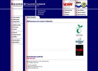 Website von Stamminger Georg Vakuumverpackungsmaschinen