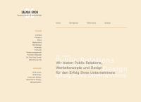 Website von Simon Dagmar Kommunikation und Werbedesign