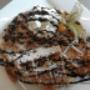 Von einem Besucher am 26.03.2016 hochgeladen - Hausgemachte Waffel mit Schokosauce Von einem Besucher am 26.03.2016 hochgeladen - Hausgemachte Waffel mit Schokosauce