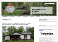 Website von Fischereiverein Hallein