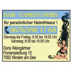 HAIR-EXPRESS DORIS - Weingärtner Doris - Ihre Mobilfriseurin