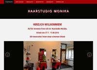 Website von Haarstudio Lisa
