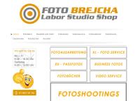 Website von Foto BREJCHA - Fotolabor / Fotostudio / Fotoshop