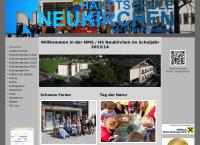 Website von Hauptschule Neukirchen